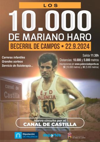 Cartel Los 10.000 de Mariano Haro