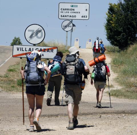 Peregrinos Camino de Santiago