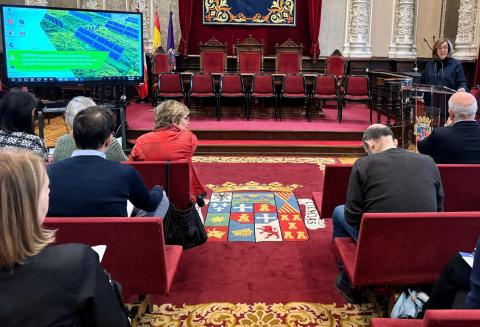 Un momento de la inauguración de la jornada pública.