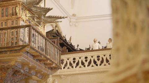 Támara de Campos. Detalle del Órgano