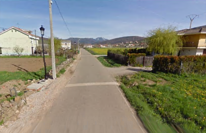 Vía por la que transcurrirá el carril bici.