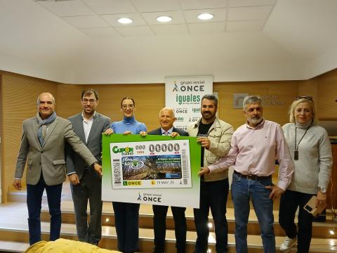 Presentación cupón de la ONCE