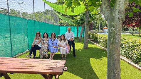 espacio zona deportiva.