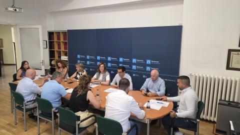 Un momento de la reunión de la Junta de Gobierno.