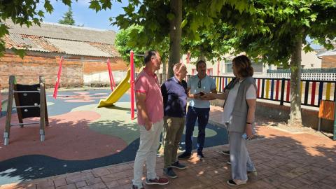 Un momento de la visita a Osornillo.