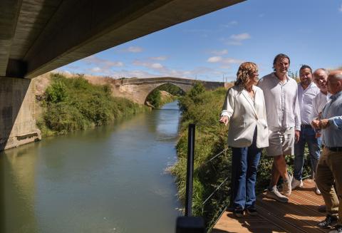 Nueva pasarela  Name Accesibilidad de los usuarios de los caminos de Sirga