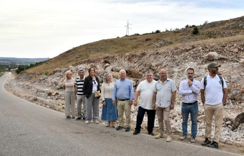 Carril bici entre Aguilar de Campoo y la Playa del Embalse 