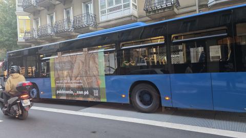 Promoción La Olmeda en bus san Sebastián