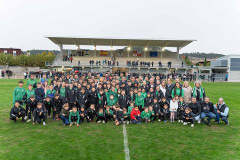Visita a las nuevas instalaciones deportivas en Villamuriel de Cerrato 