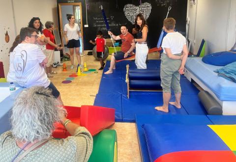 Centro atención en Guardo. Cocemfe