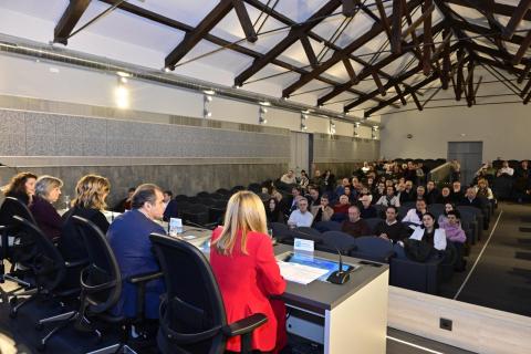 Un momento de la Escuela de Alcaldes.