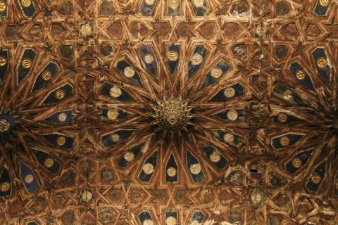 Artesonado de Fuentes de Nava.