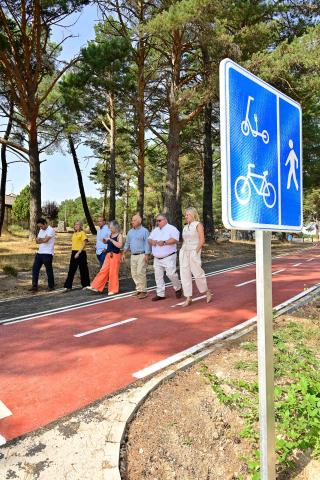 Carril bici Aguilar de Campoo- embalse