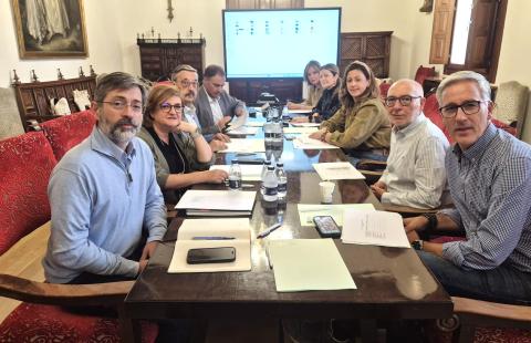 Reunión del jurado Mariano del Mazo