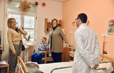 Visita Navideña Residencia Mayores 'San Telmo'