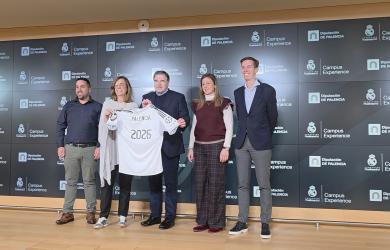 Alianza histórica entre la Diputación de Palencia y la Fundación Real Madrid.