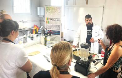 curso semillas, aplicación en gastronomia