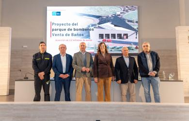 Un momento de la presentación del proyecto.