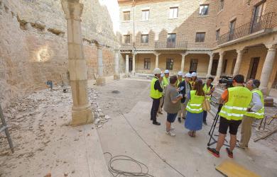 Obras Castillo de Monzón