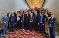 La Diputación junto a la Asociación Cluny Ibérica viajan hasta París para promover la candidatura Internacional para la declaración