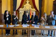 El departamento francés de Loira y la Diputación de Palencia sellan su hermanamiento en Saint- Etienne 