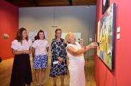 Inauguración exposición Mercedes Maté