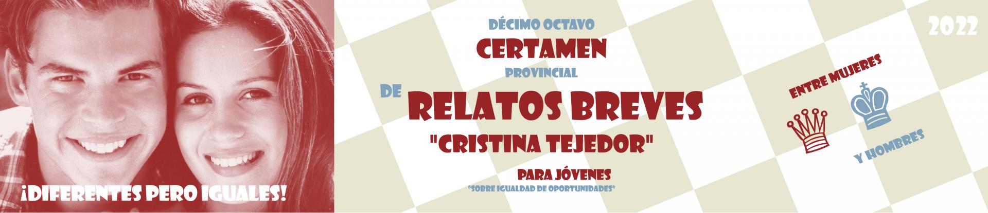  XVI Certamen Provincial de Relatos Breves ‘Cristina Tejedor’ modalidad Jóvenes