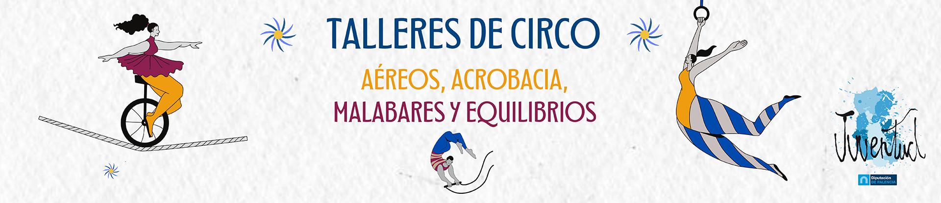 Banner Taller de circo