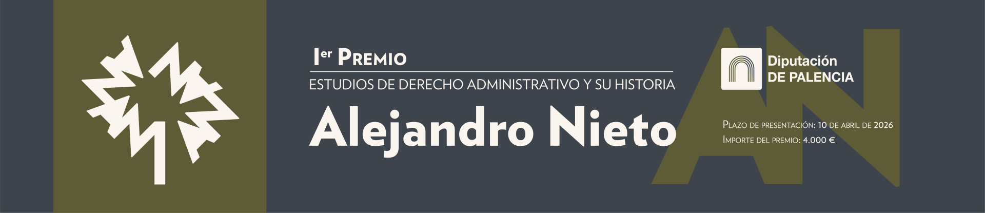  “I PREMIO “ALEJANDRO NIETO - ESTUDIOS DE DERECHO ADMINISTRATIVO Y SU HISTORIA”