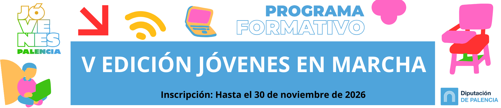 Banner V Jóvenes en Marcha