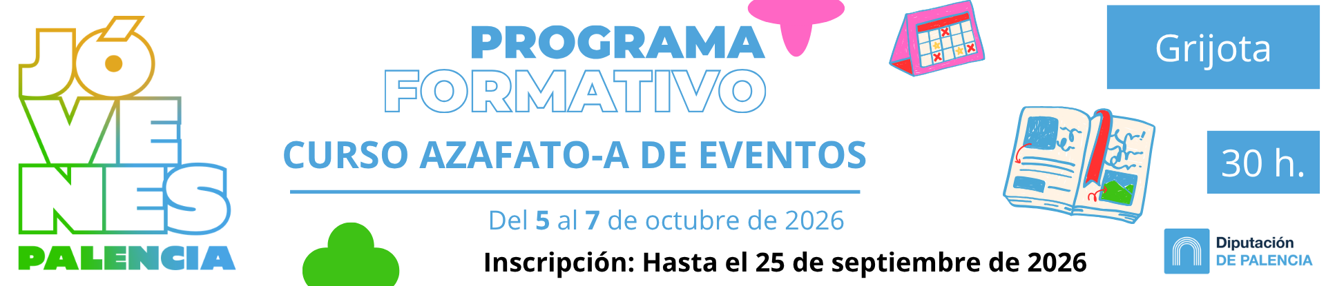 Banner azafato-a de eventos
